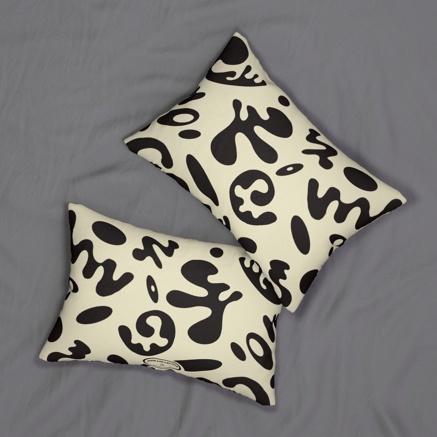 Pure Imagination Spun Polyester Lumbar Pillow - Blank Page