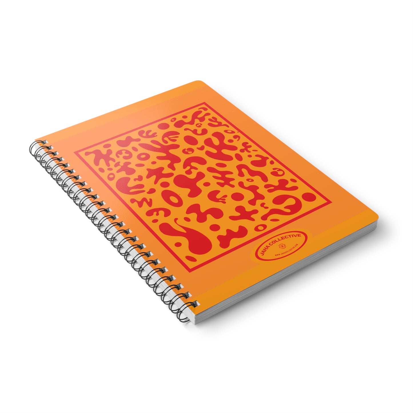 Deep Dream Softcover A5 Spiral Notebook (Ruled Line) - Heat Theory