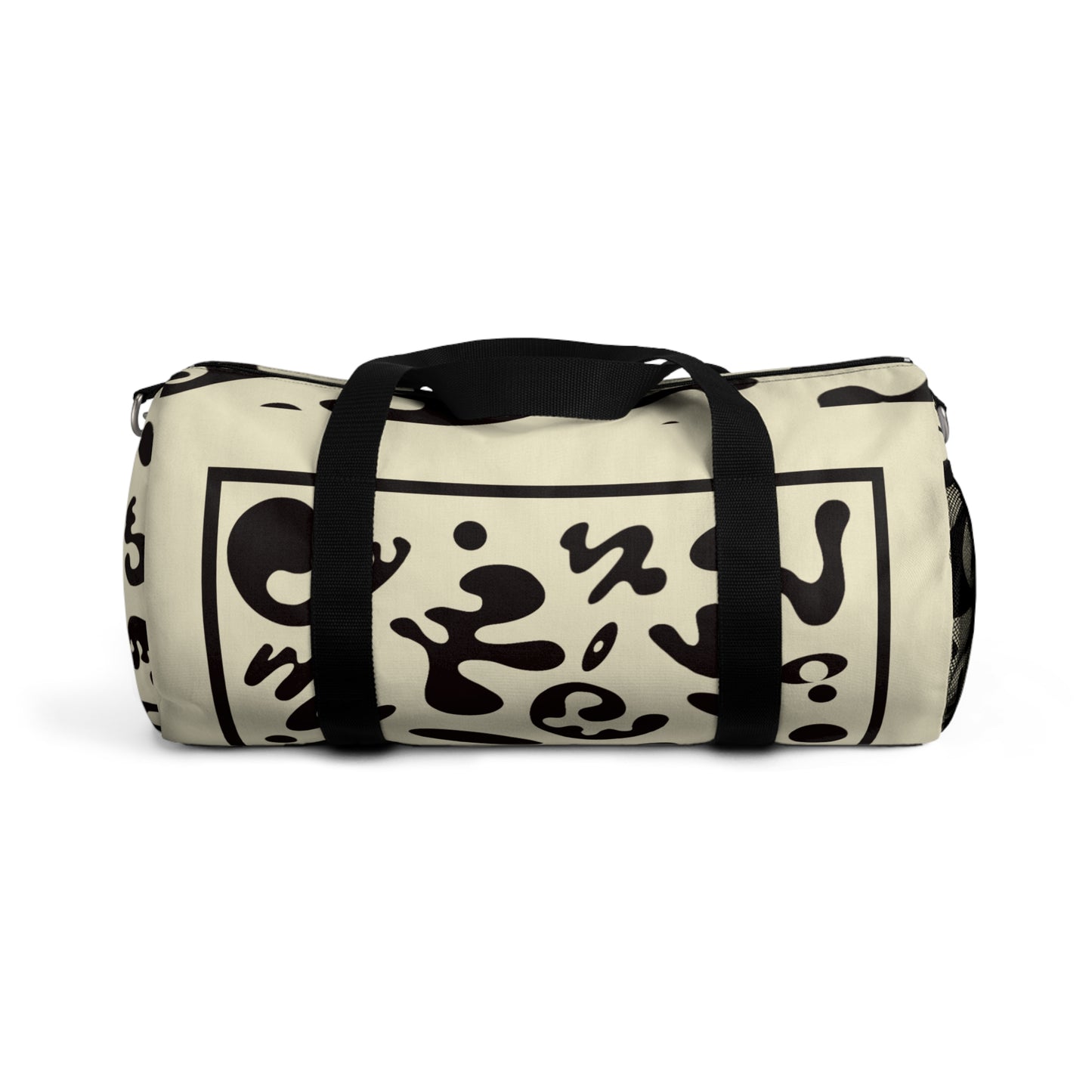Deep Dream Duffel Bags - Blank Page