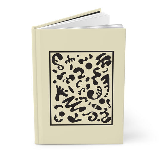 Deep Dream Hardcover Matte Journal - Blank Page