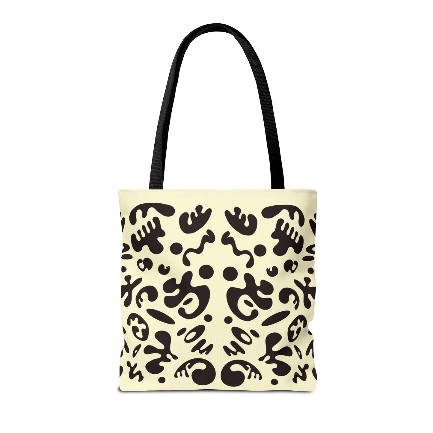 Mirror Work Colorful Tote Bag - Blank Page