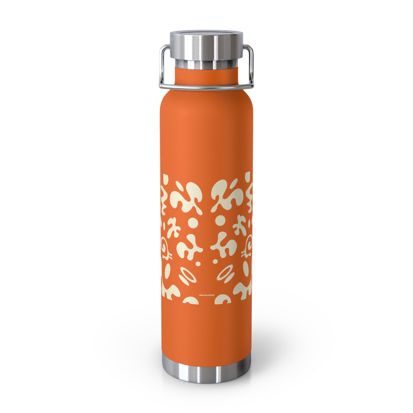 Mirror Work Copper Vacuum Insulated Water Bottle (22oz) - Blank Page White