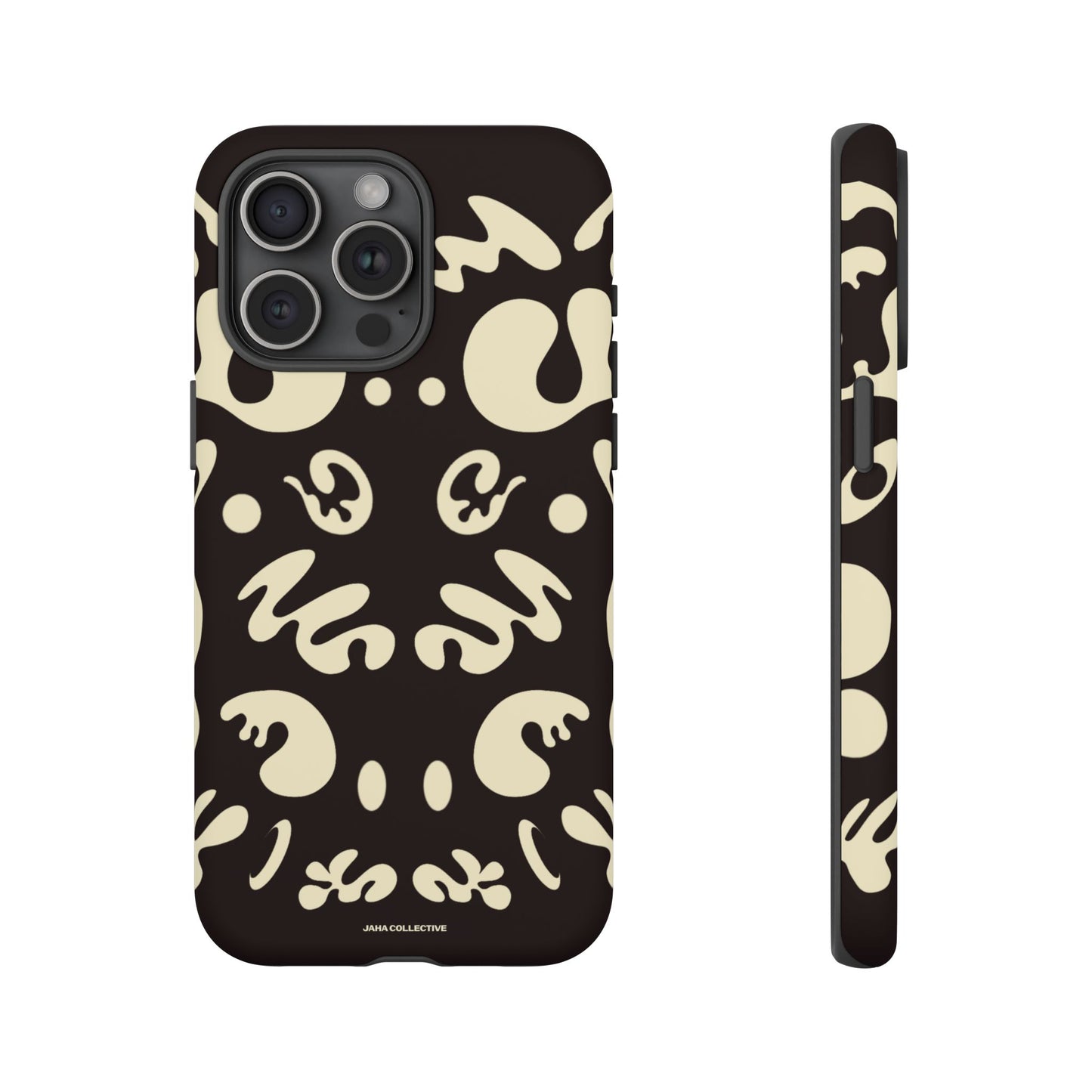 Mirror Work Tough Case (iPhone) - Smoke Signal Black