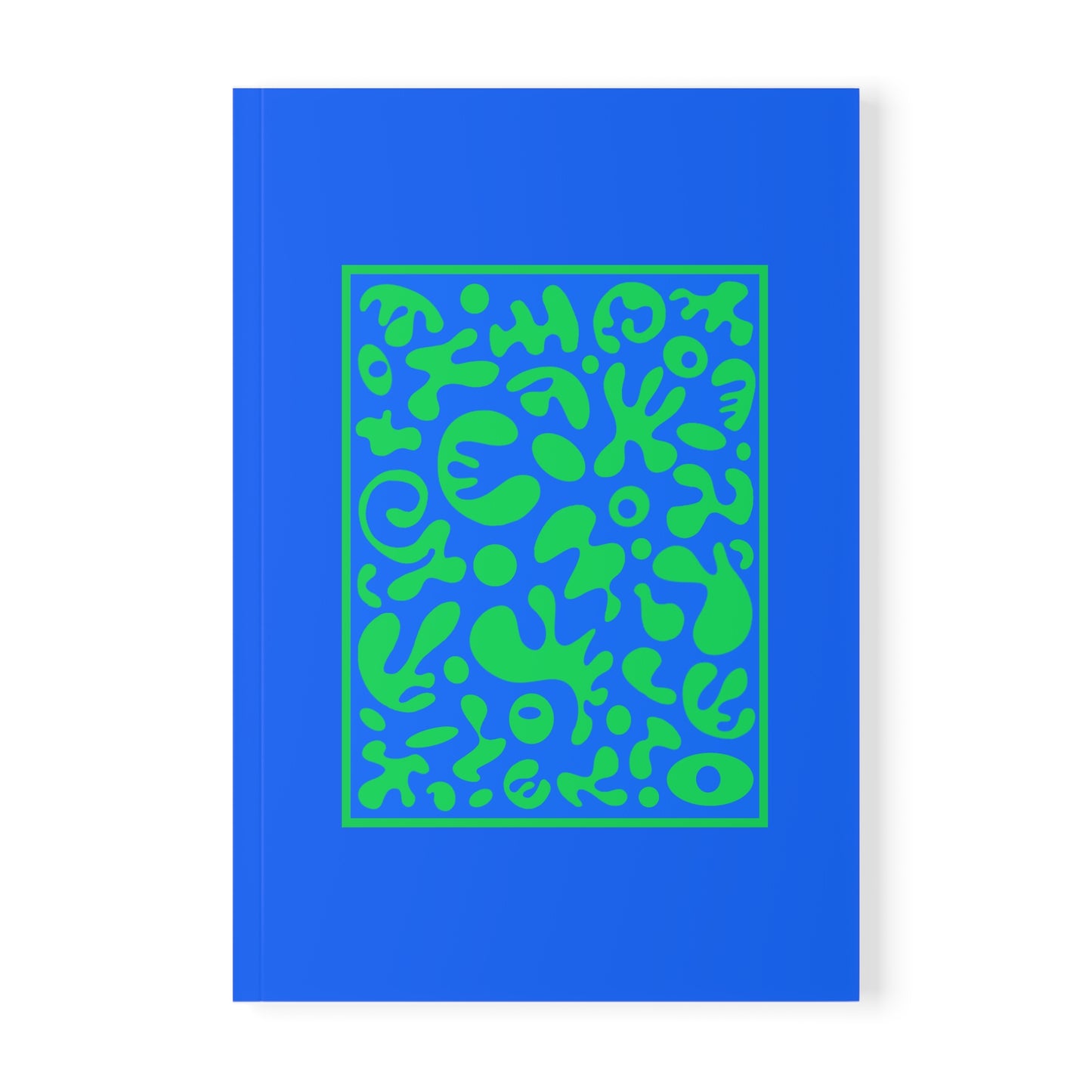 Deep Dream Softcover A5 Notebook - Tide Pool Blue