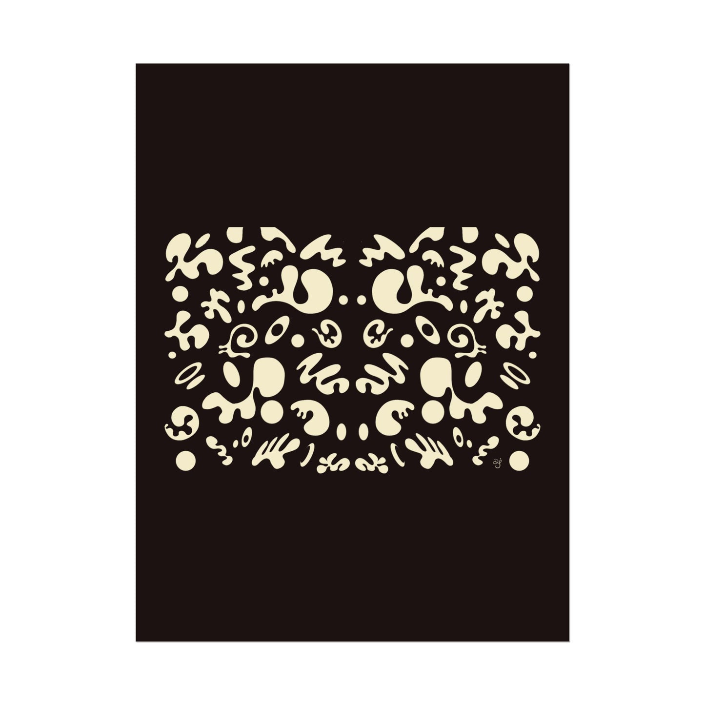 Mirror Work Rolled Poster (Portrait) - Smoke Signal