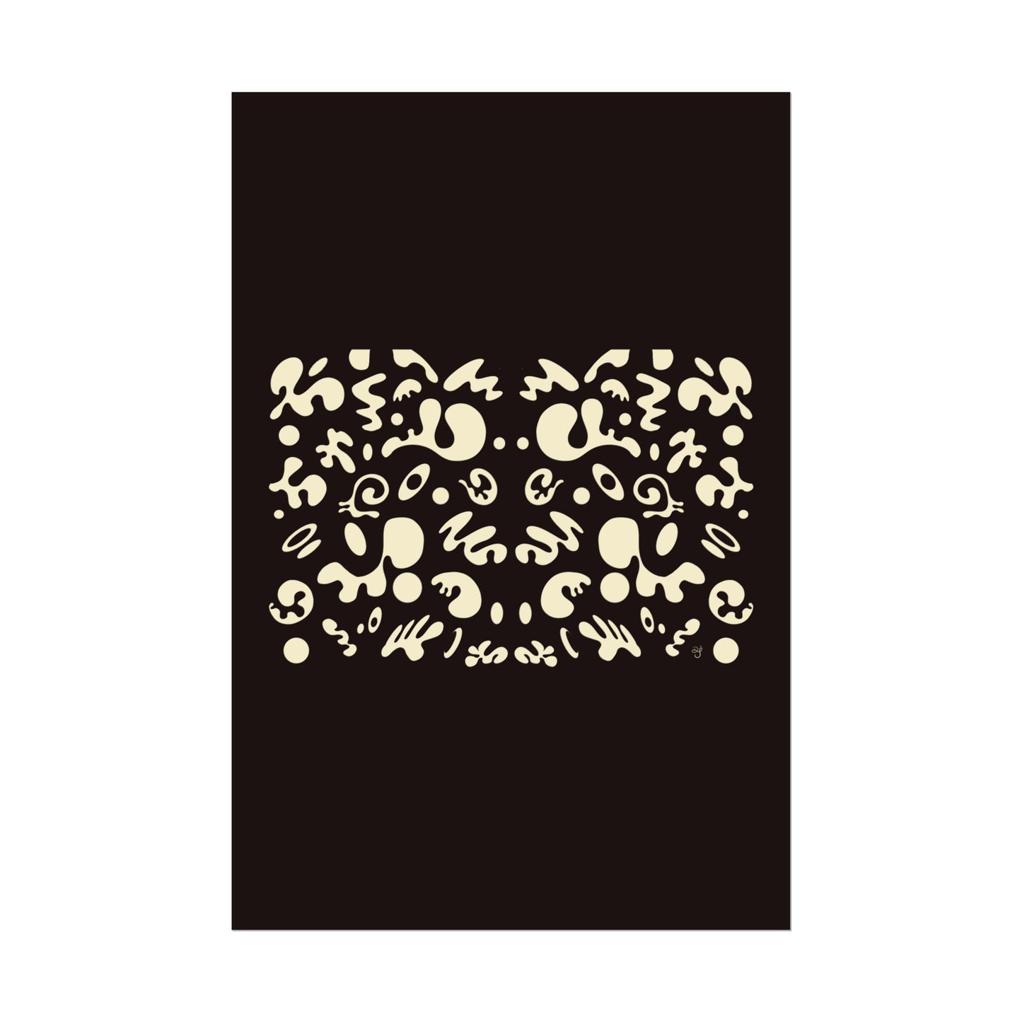 Mirror Work Rolled Poster (Portrait) - Smoke Signal