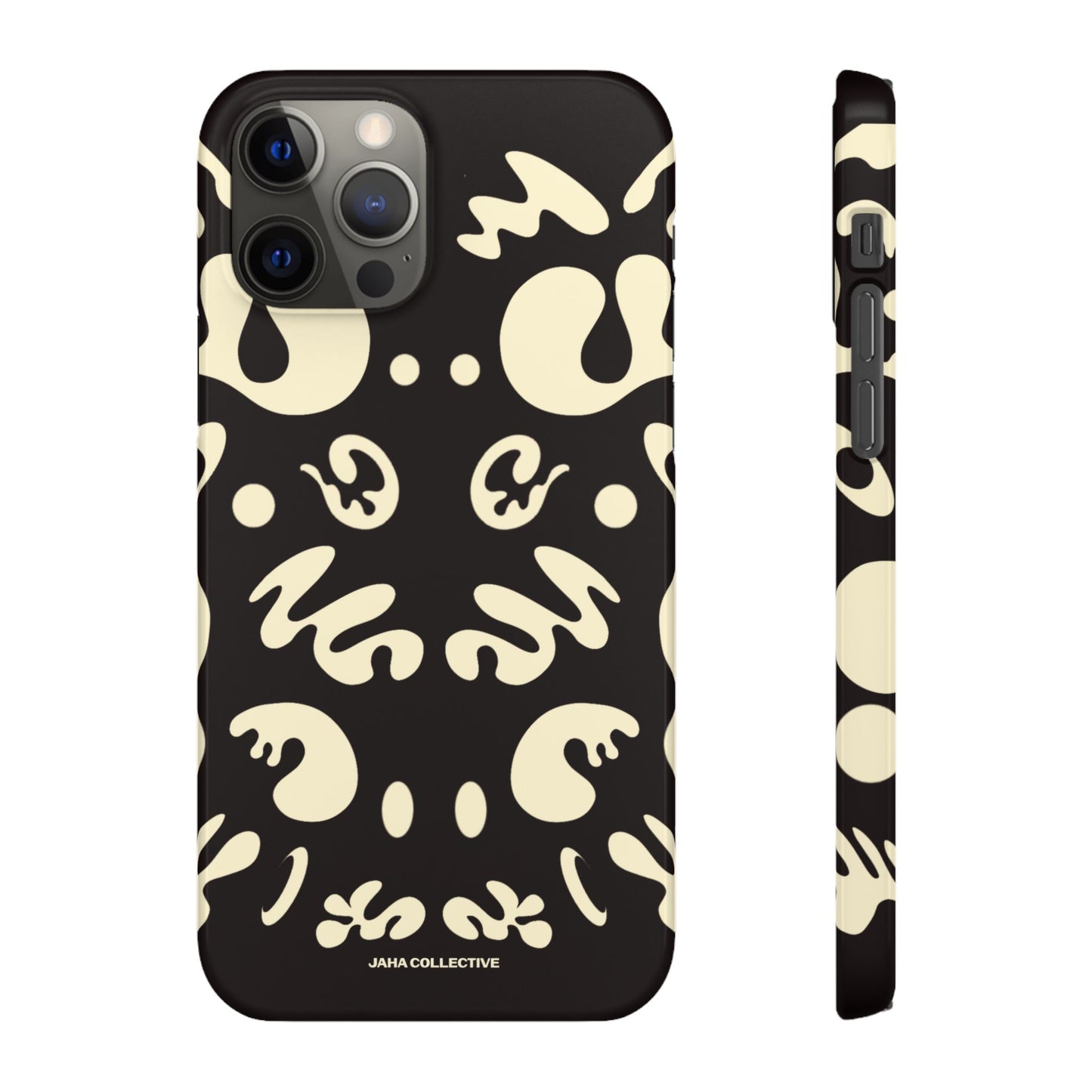 Mirror Work Snap Case - Smoke Signal Black
