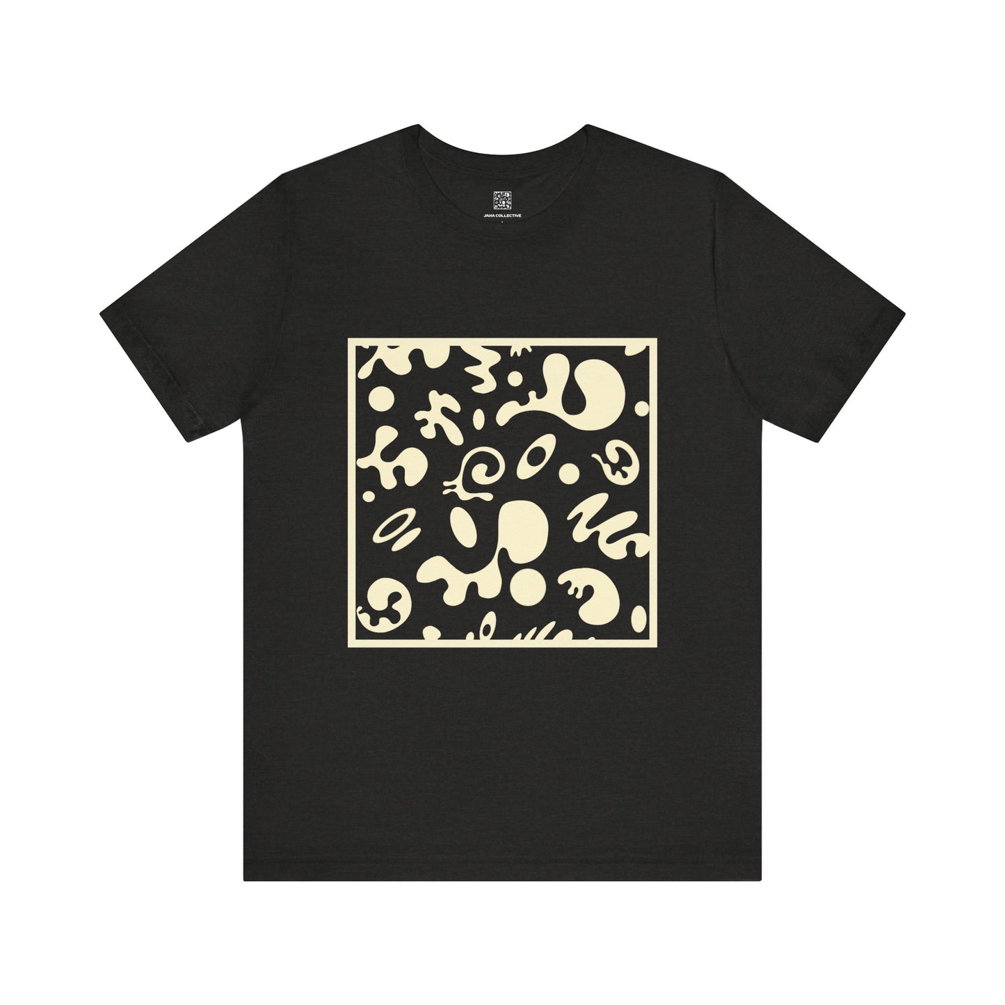 Adorn'd Unisex Jersey Short Sleeve Tee - Blank Page White Print