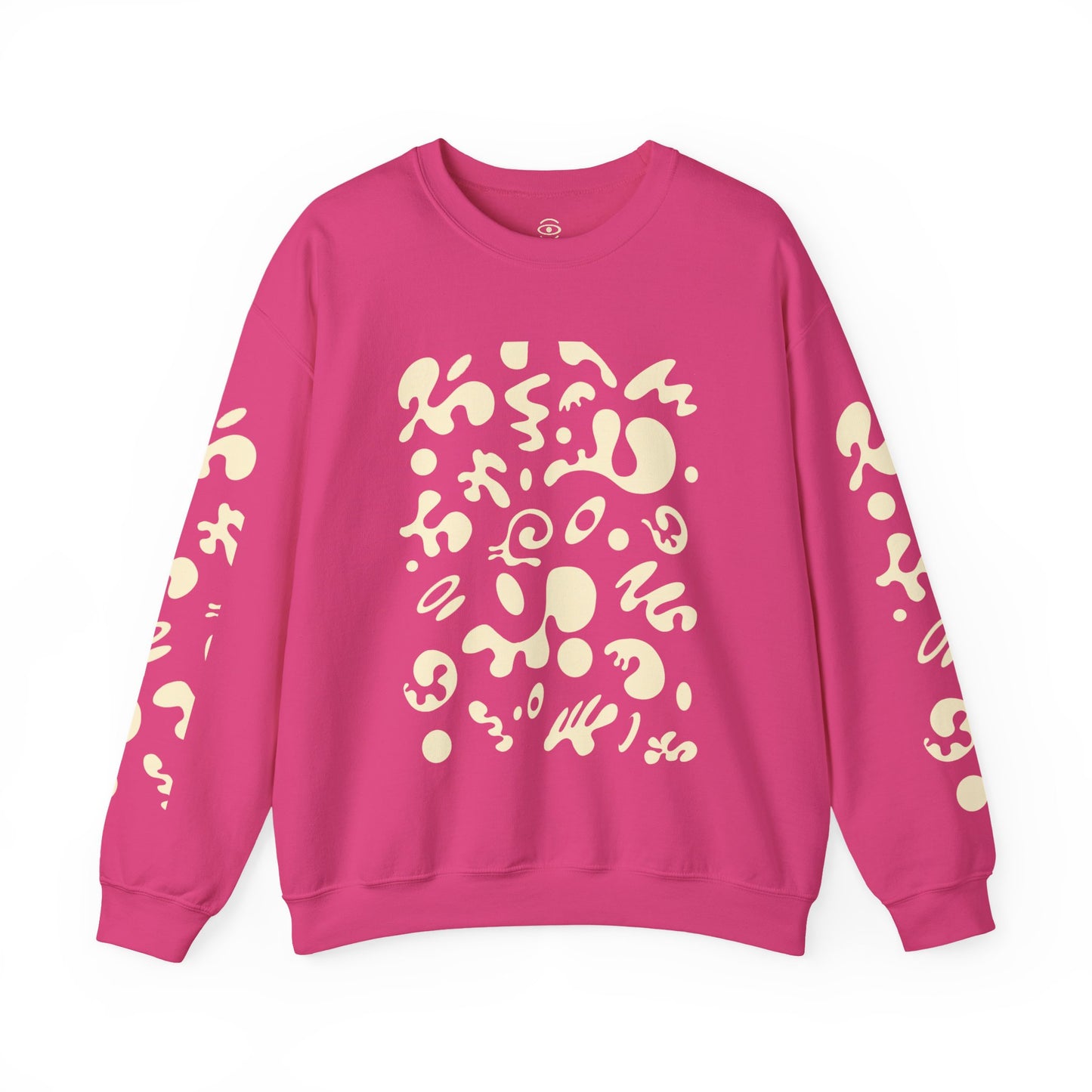 Pure Imagination Unisex Heavy Blend™ Crewneck Sweatshirt - Blank Page White Print