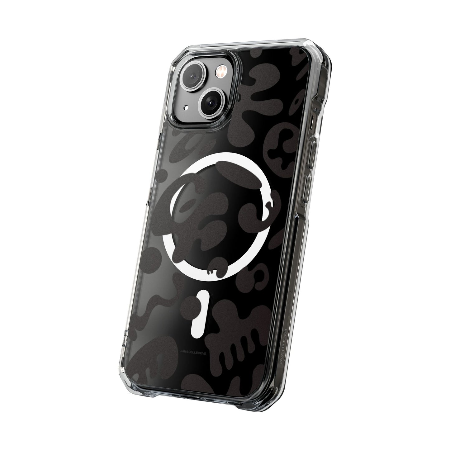 Pure Imagination Clear MagSafe Impact Case - Smoke Signal Black