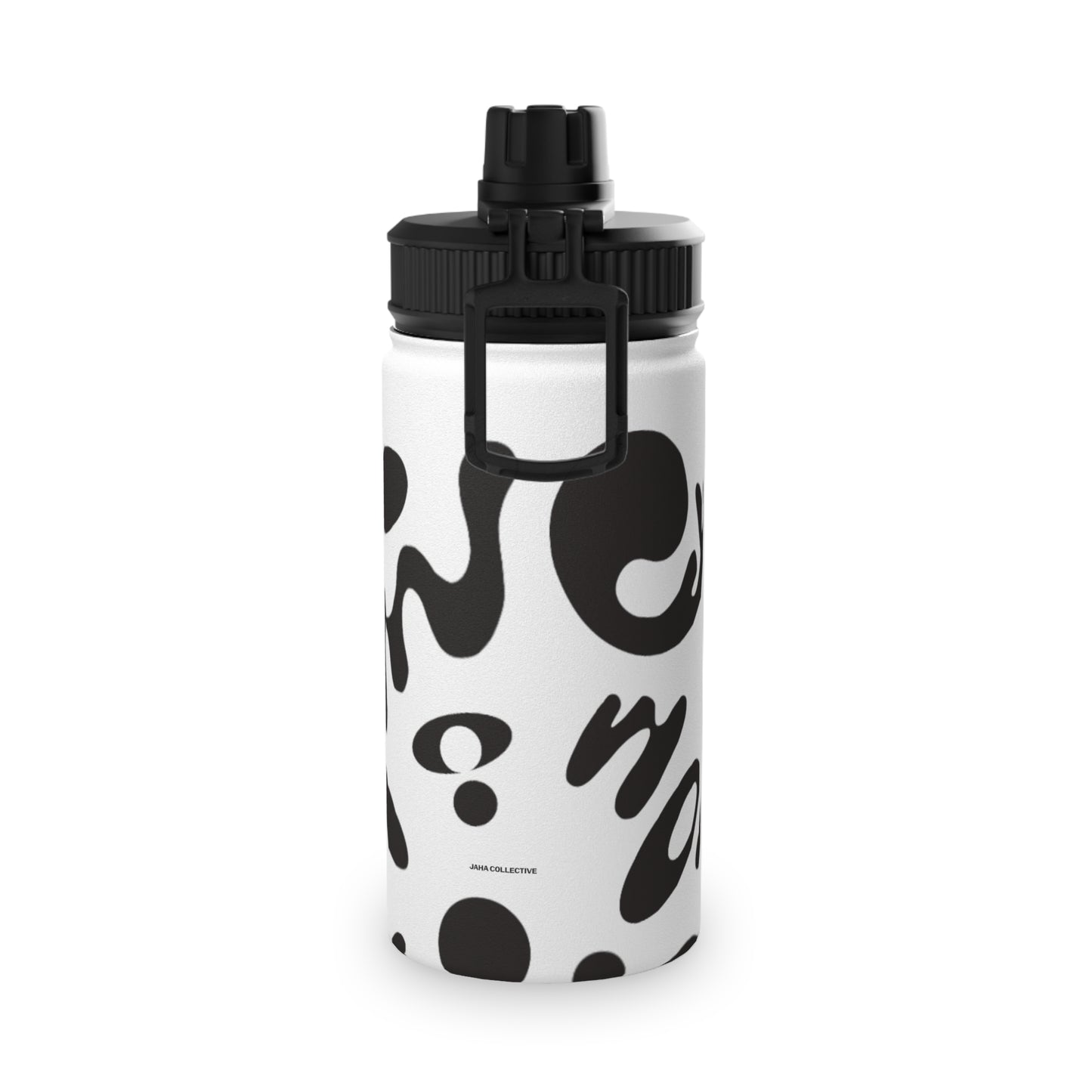 Nourish'd Stainless Steel Water Bottle (Sports Lid)
