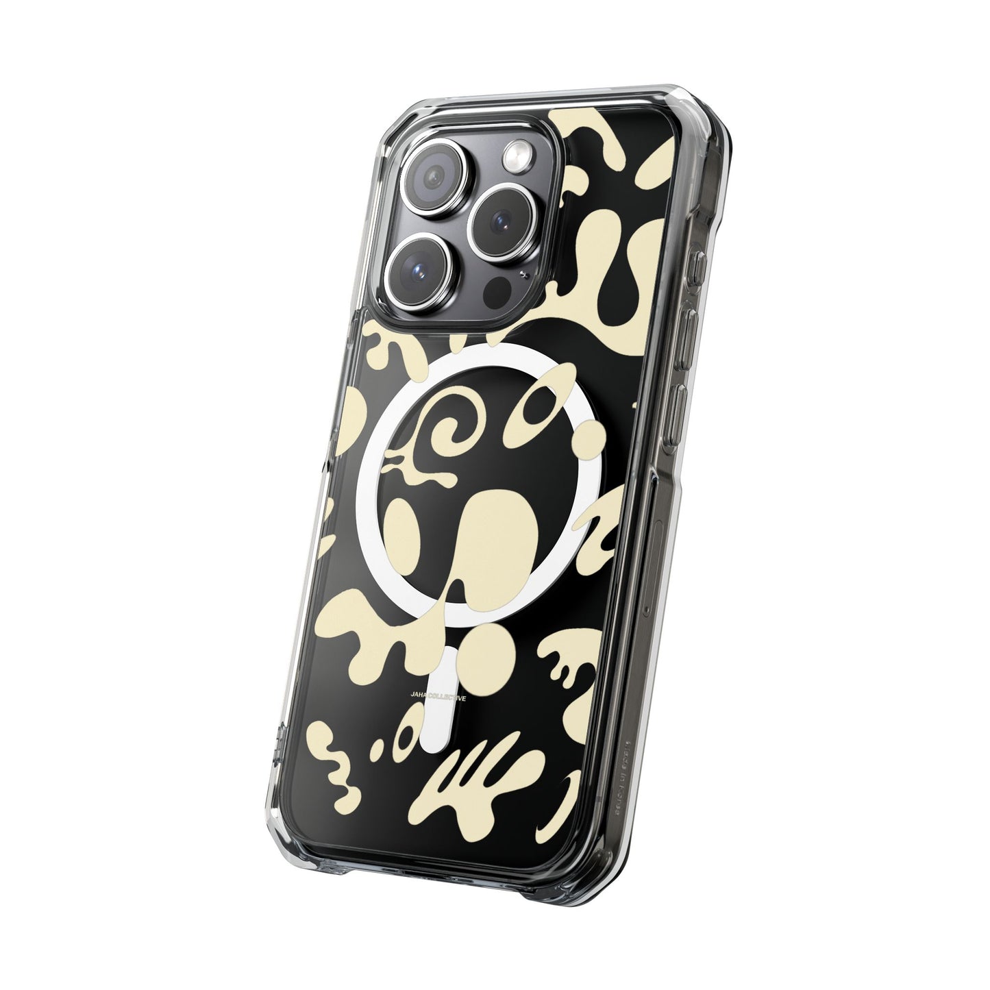 Pure Imagination Clear MagSafe Impact Case - Blank Page White