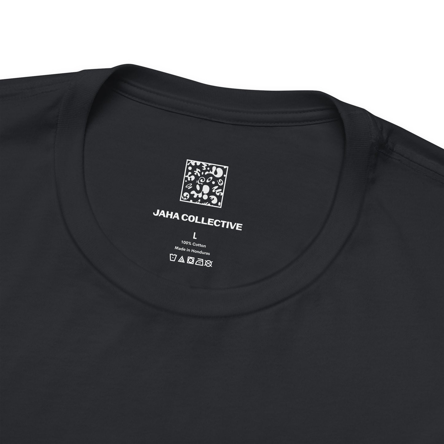 Adorn'd Unisex Jersey Short Sleeve Tee - Blank Page White Print
