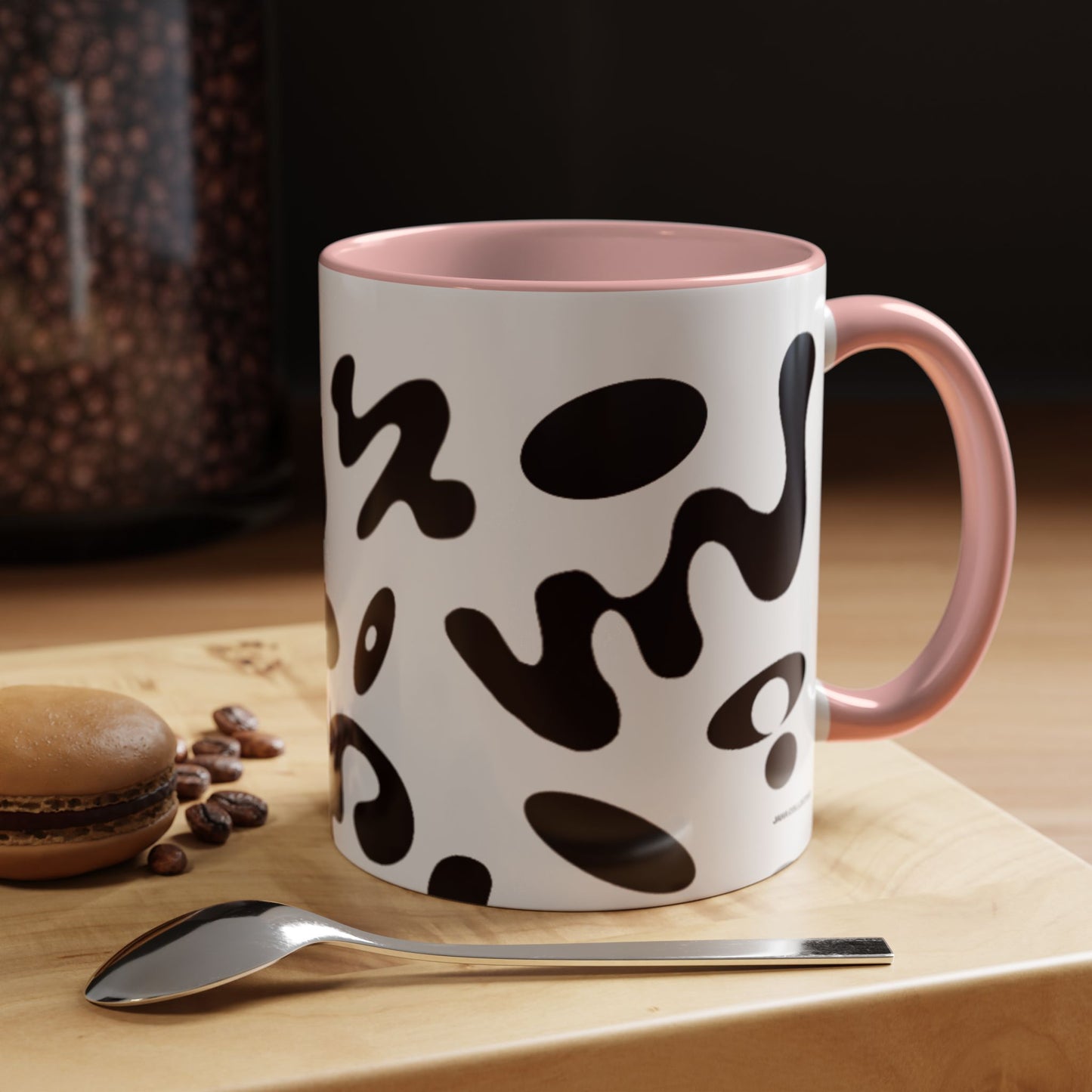 Nourish'd Color Accent Ceramic Mug