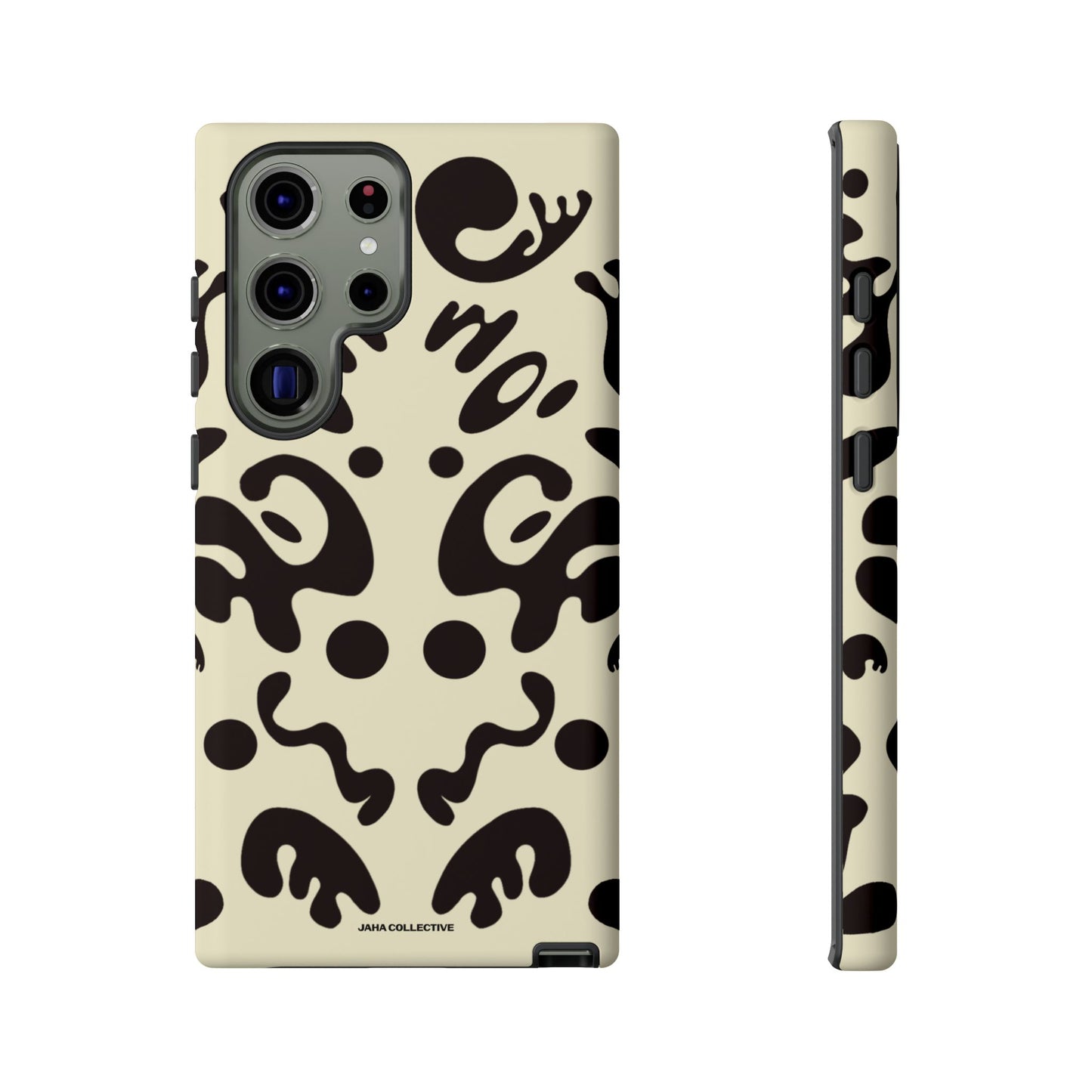 Mirror Work Tough Case (Samsung) - Blank Page White