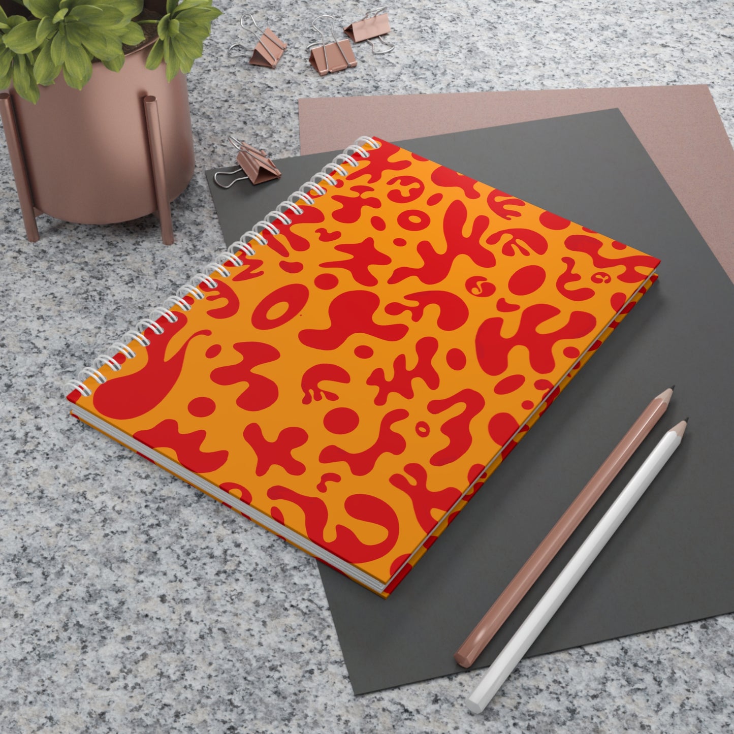 Pure Imagination Spiral Notebook (Wide Ruled) - Heat Theory