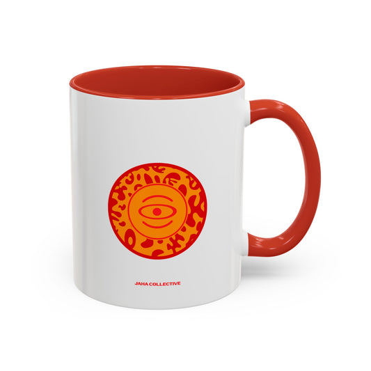 Adorn'd Color Logo Accent Coffee Mug (11, 15oz) - Heat Theory