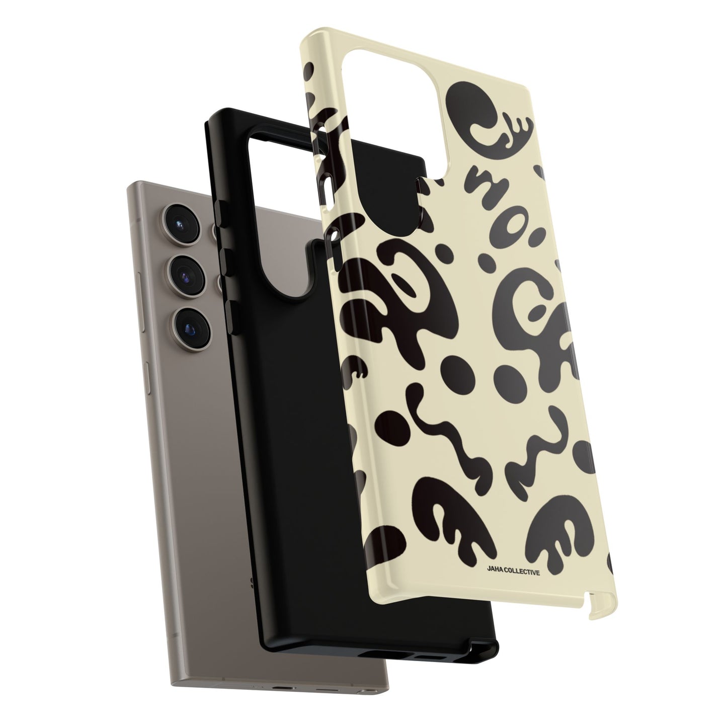 Mirror Work Tough Case (Samsung) - Blank Page White