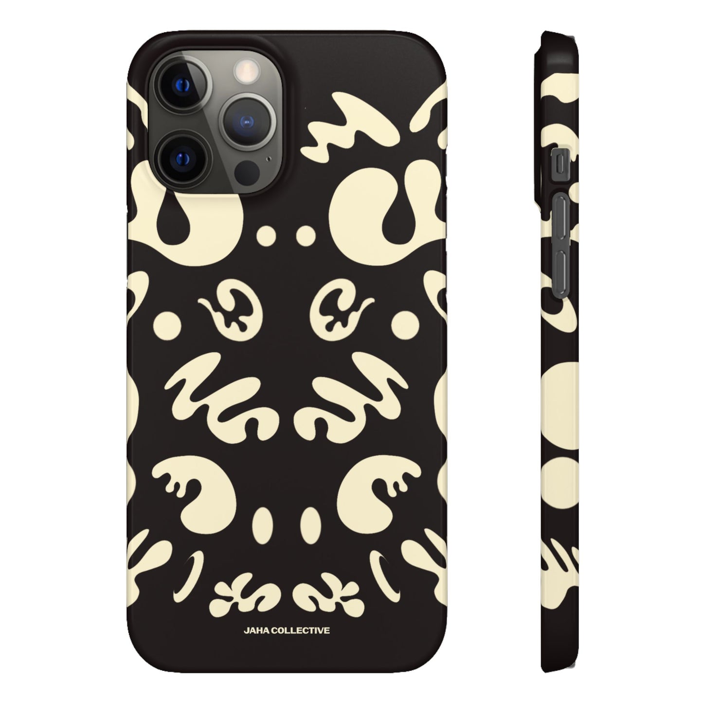 Mirror Work Snap Case - Smoke Signal Black