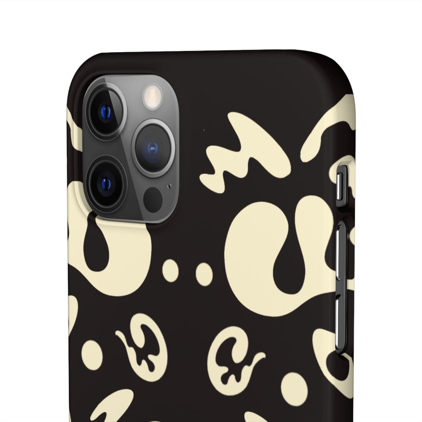 Mirror Work Snap Case - Smoke Signal Black