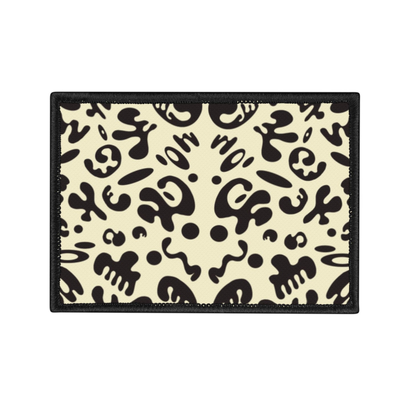 Mirror Work Color Vibrant Iron-On Patches - Blank Page