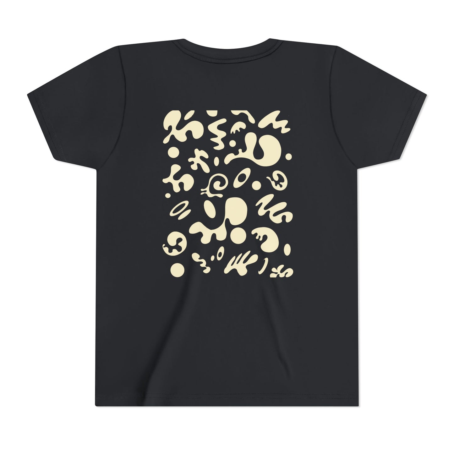 Bright Future Youth Jersey Short Sleeve Tee - Blank Page White