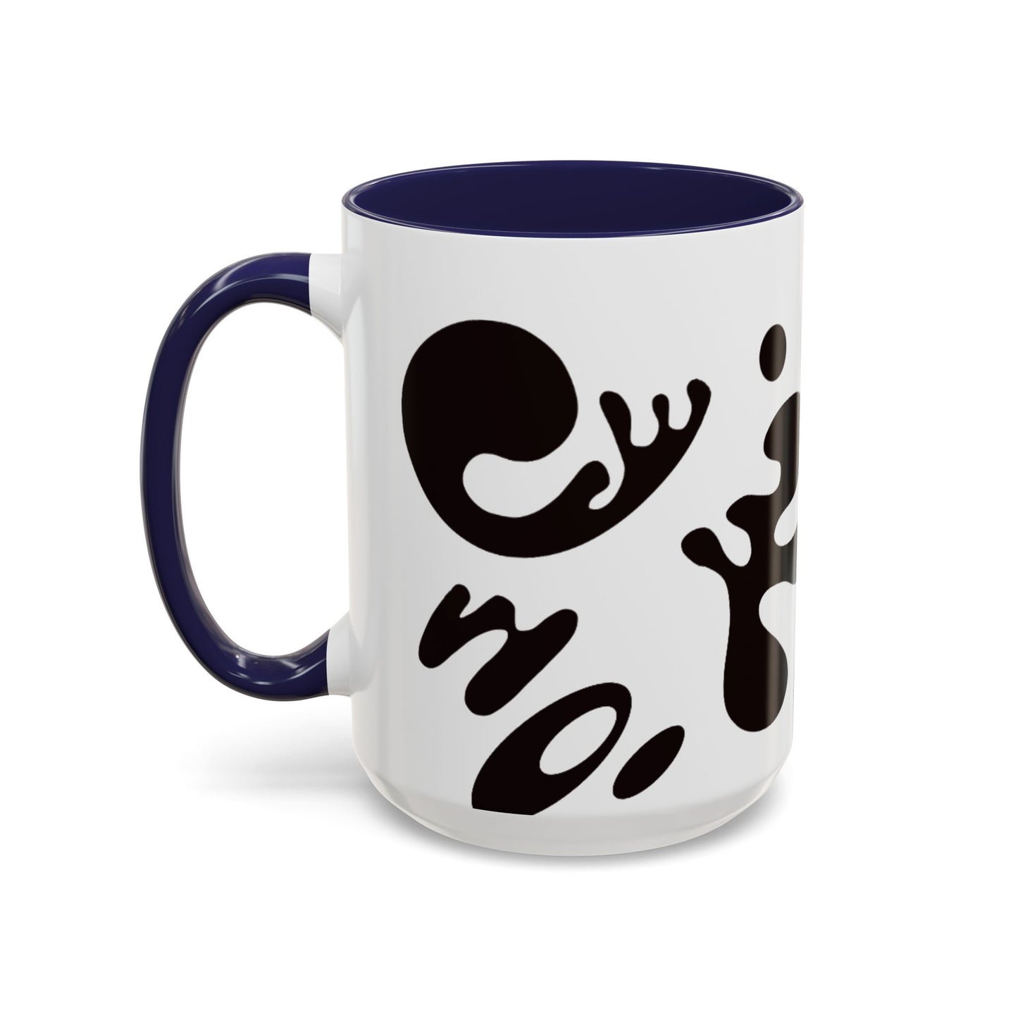 Nourish'd Color Accent Ceramic Mug