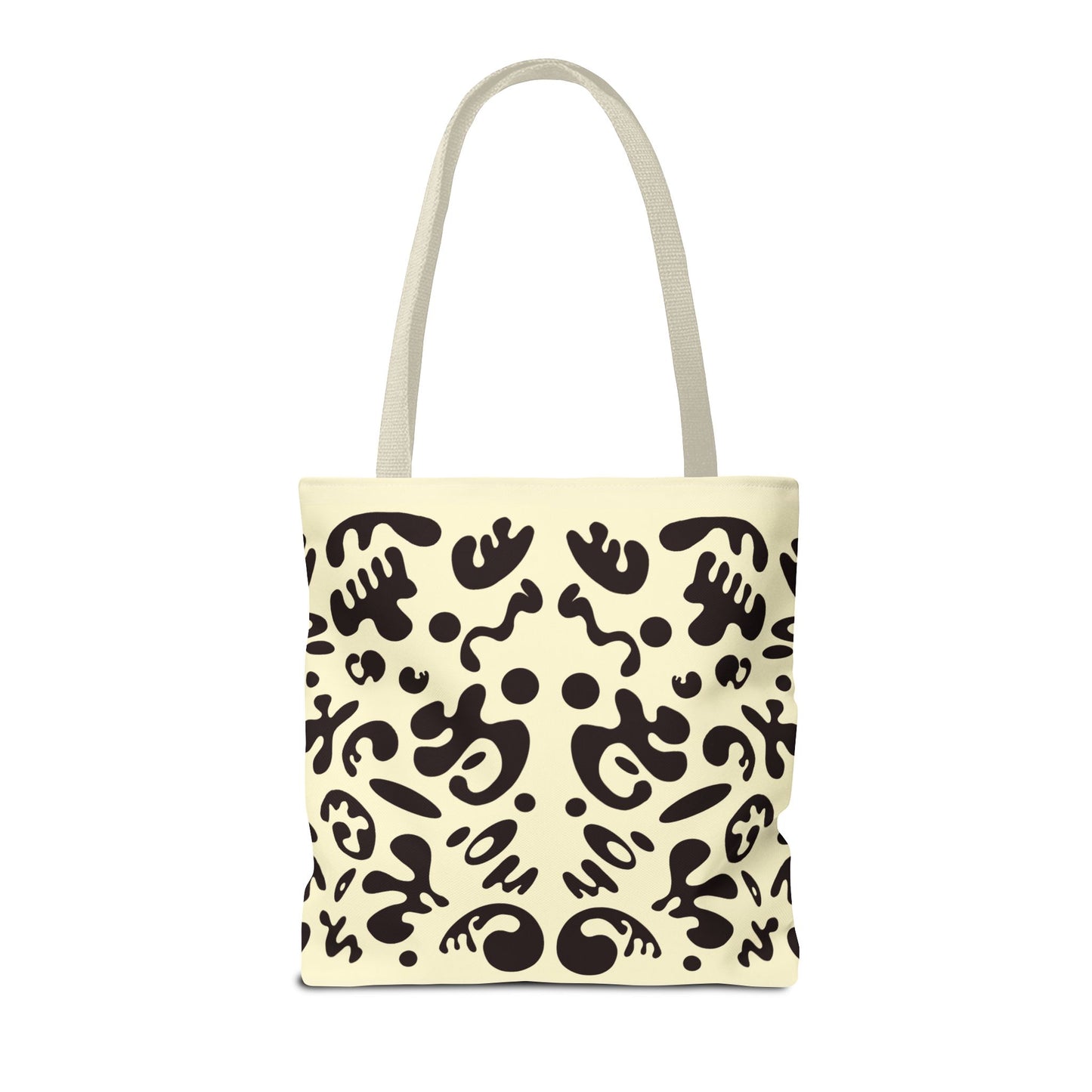 Mirror Work Colorful Tote Bag - Blank Page