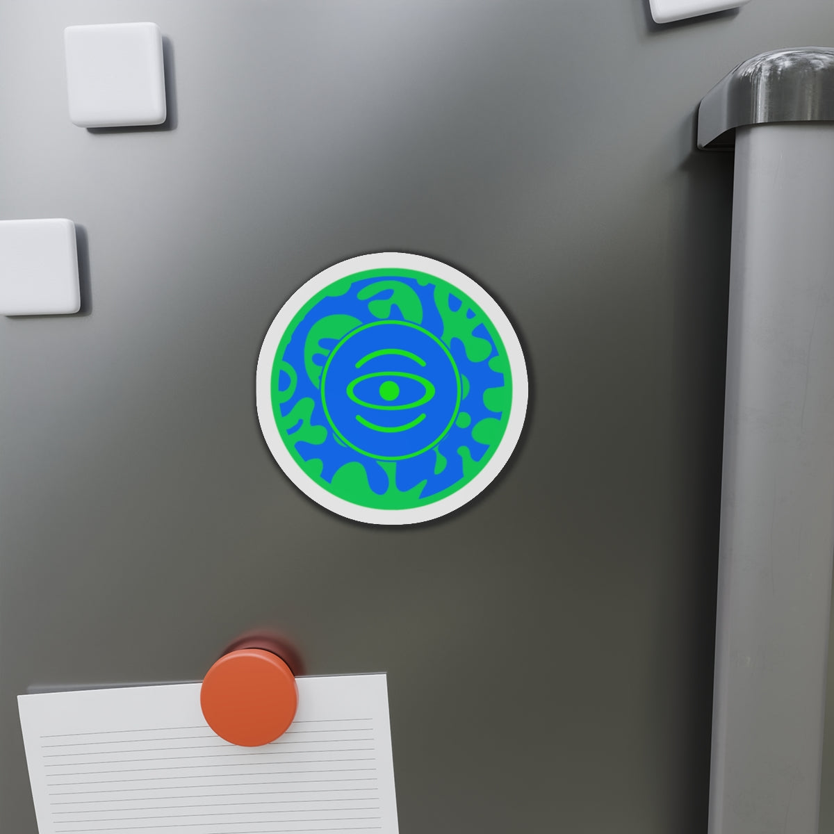 Adorn'd Color Logo Die Cut Magnet - Tide Pool