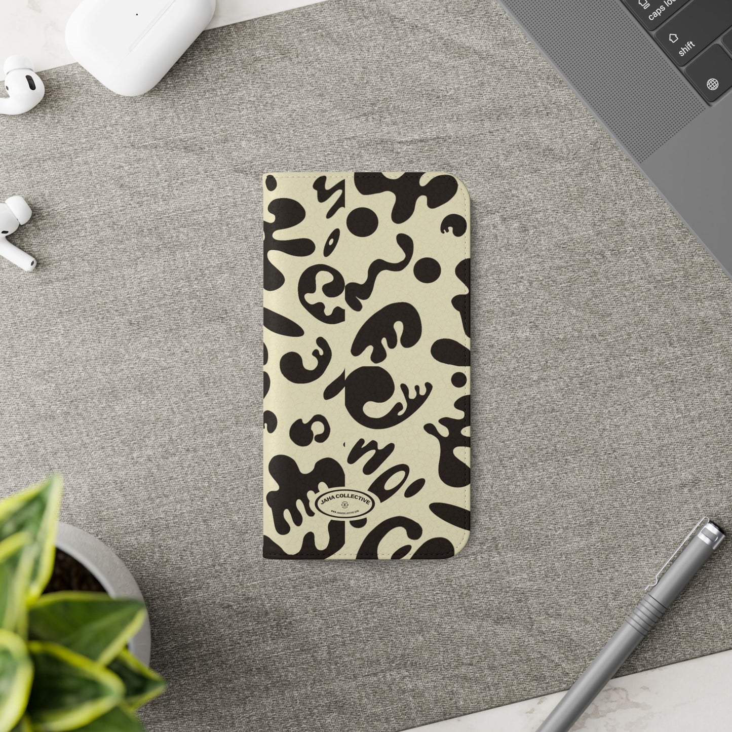 Pure Imagination Flip Case - Blank Page White