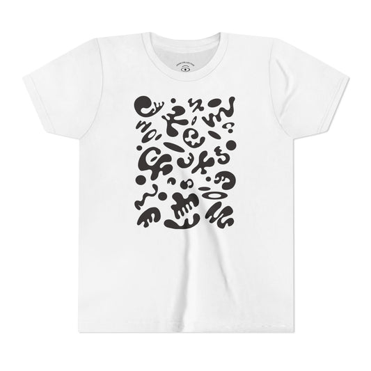 Bright Future Youth Jersey Short Sleeve Tee - Smoke Signal