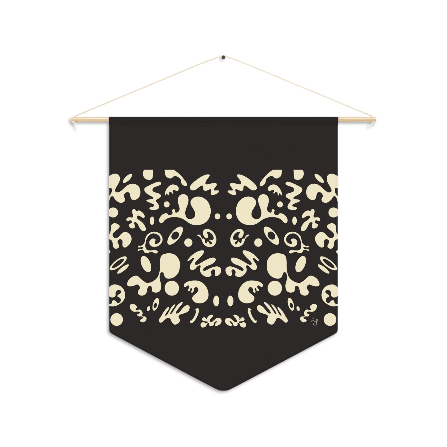 Mirror Work Pennant - Smoke Signal