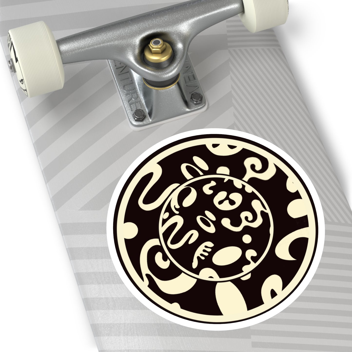 Adorn'd Color Indoor + Outdoor Stickers - Smoke Signal