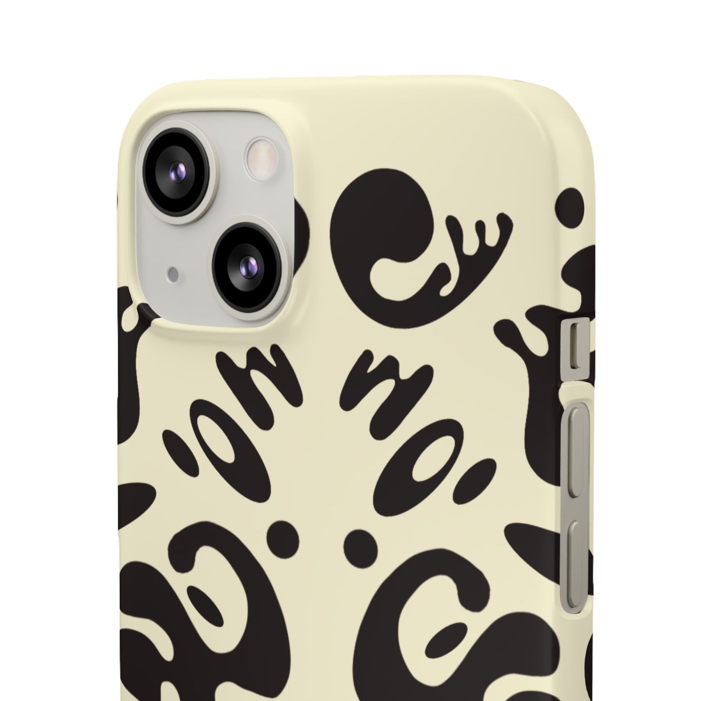 Mirror Work Snap Case - Blank Page White