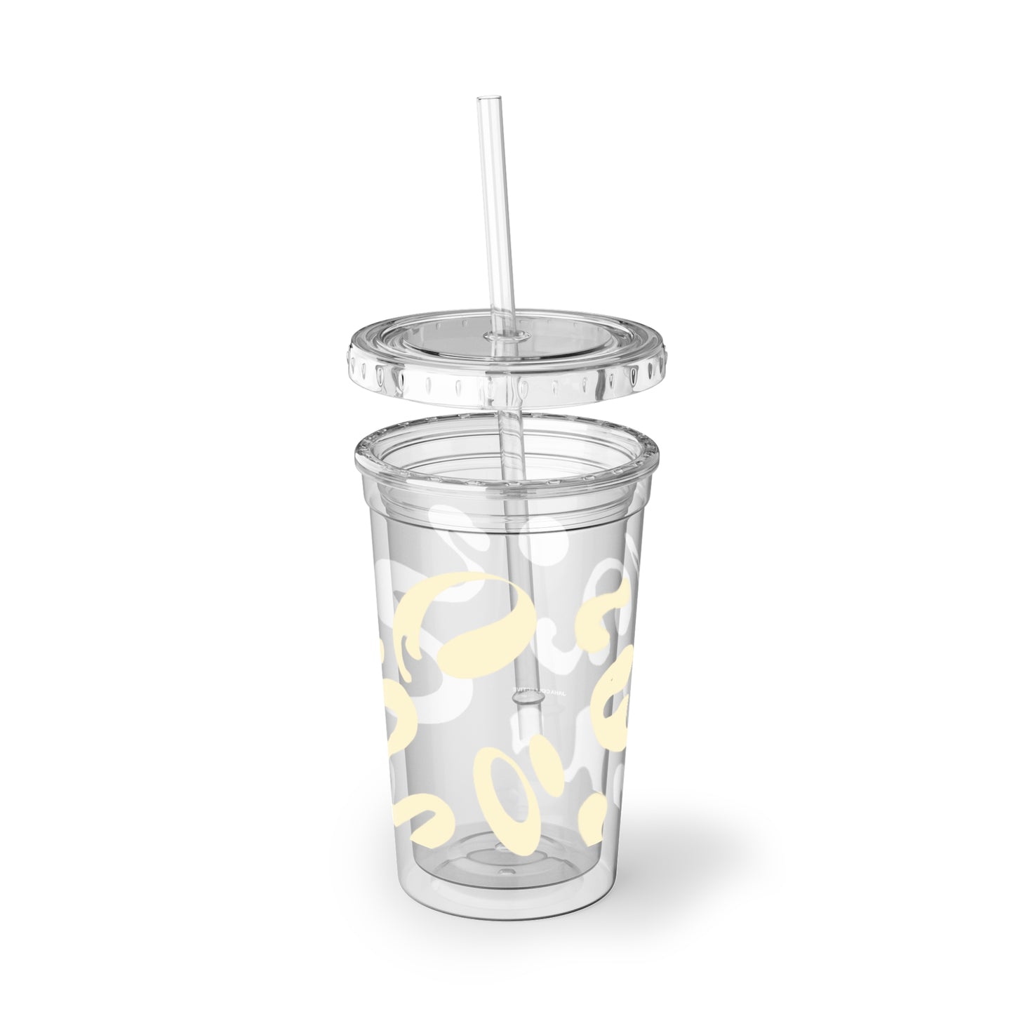 Nourish'd Acrylic Cup - Blank Page White
