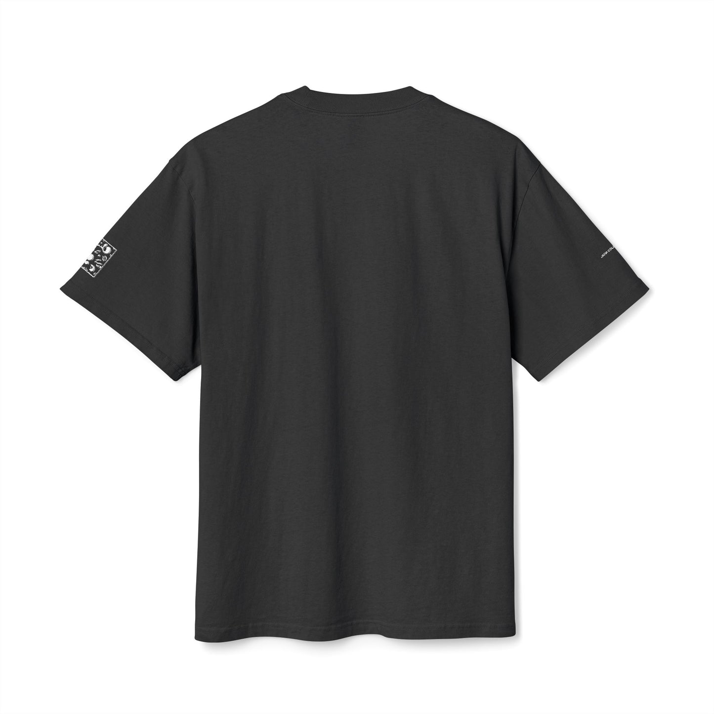 Adorn'd Minimalist Embroidered Unisex Heavy Faded Tee - Blank Page White