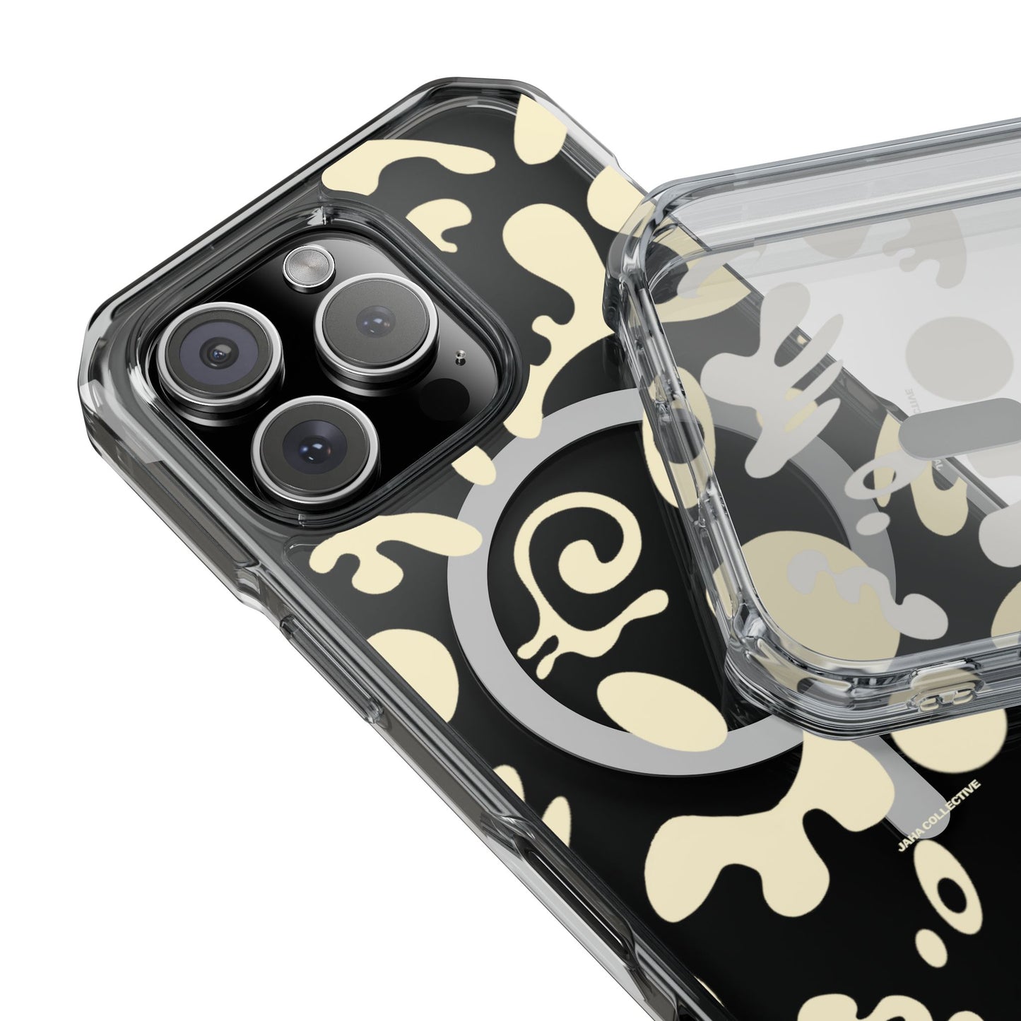 Pure Imagination Clear MagSafe Impact Case - Blank Page White