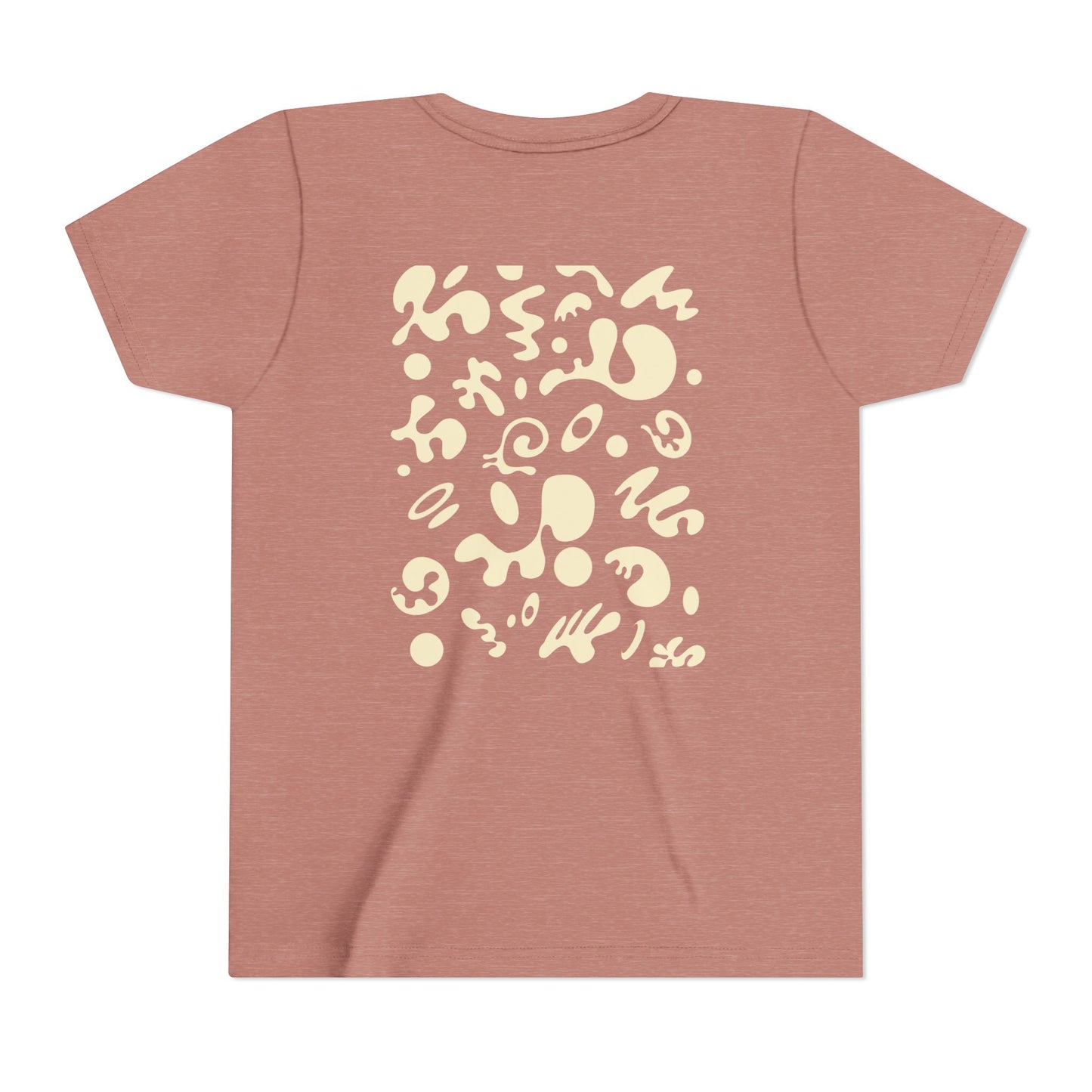 Bright Future Youth Jersey Short Sleeve Tee - Blank Page White
