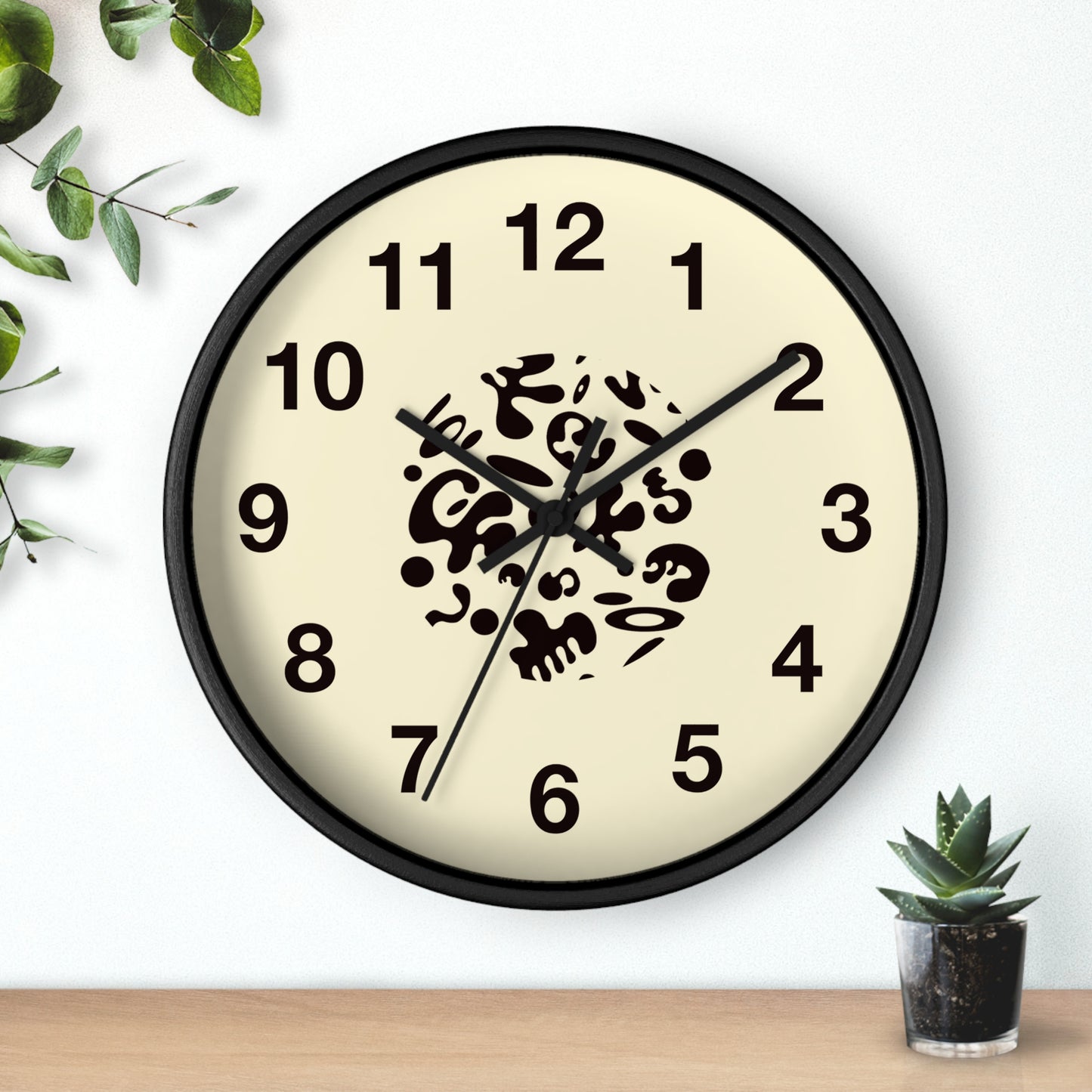 Bright Future Classic Wall Clock - Blank Page White