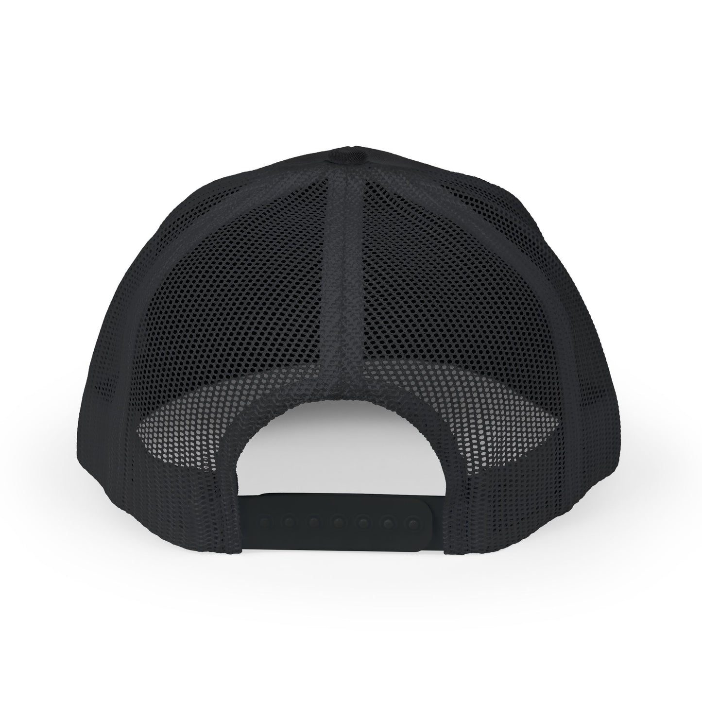 Adorn'd Logo Embroidered Retro Trucker Hat - Starlight White