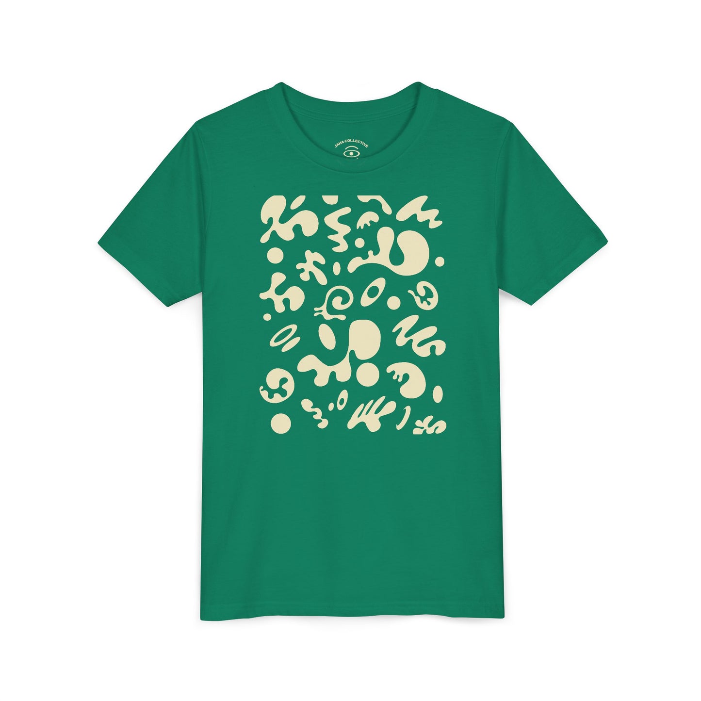 Bright Future Youth Jersey Short Sleeve Tee - Blank Page White