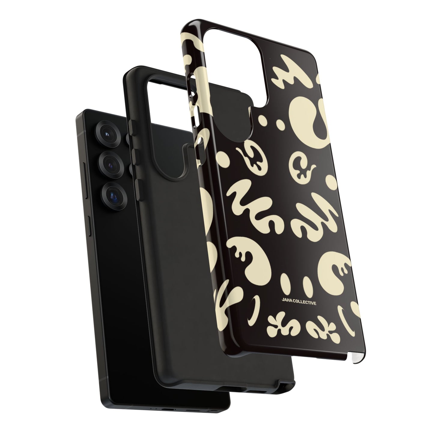 Mirror Work Tough Case (Samsung) - Smoke Signal Black