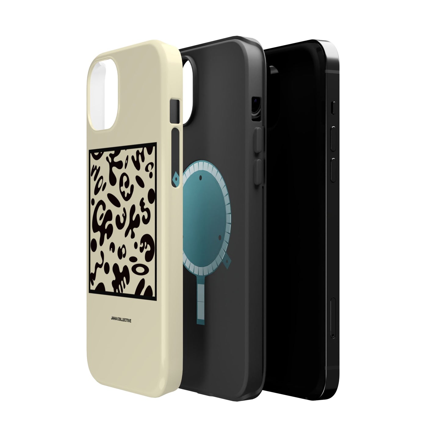 Adorn'd Minimalist Square MagSafe Tough Case - Blank Page