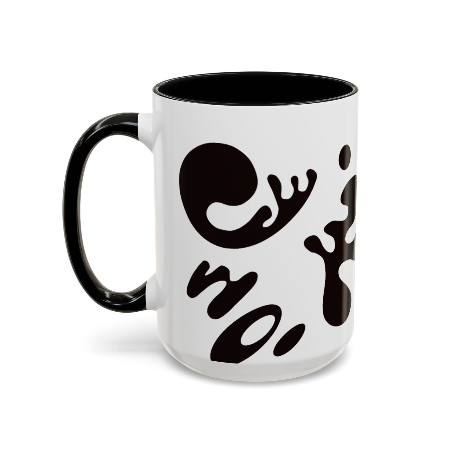 Nourish'd Color Accent Ceramic Mug