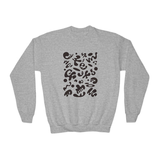 Bright Future Youth Crewneck Sweatshirt - Smoke Signal