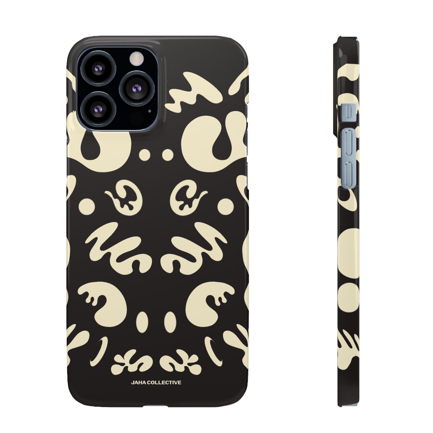 Mirror Work Snap Case - Smoke Signal Black