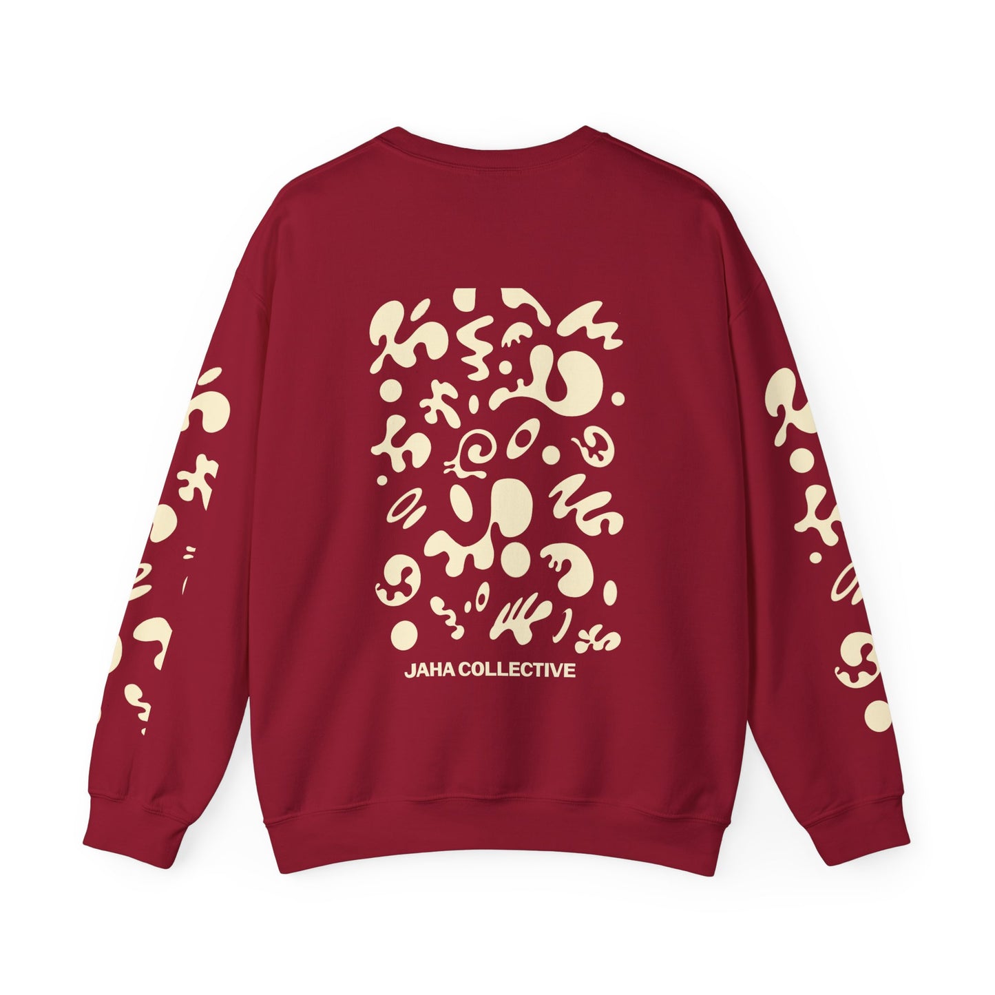 Pure Imagination Unisex Heavy Blend™ Crewneck Sweatshirt - Blank Page White Print