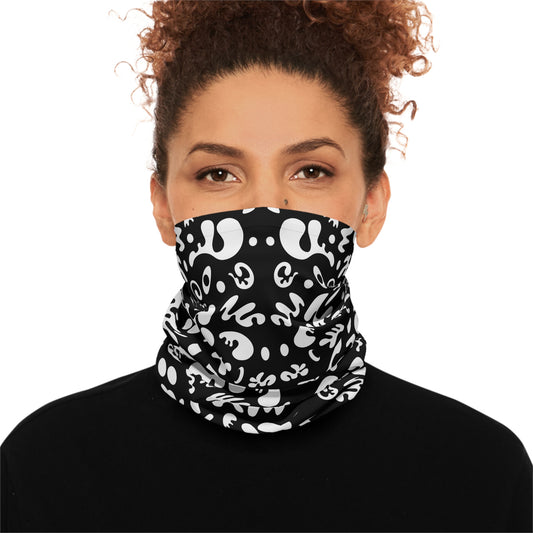 Mirror Work Lightweight Neck Gaiter for Outdoor Adventures, Versatile Face Cover, Fashionable Accessories, Eid and Summer Fun