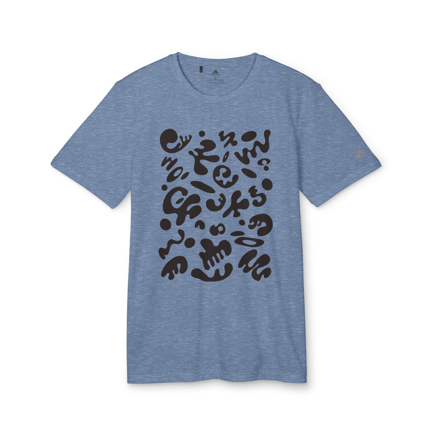 Pure Imagination Adidas Unisex Sport T-Shirt - Smoke Signal Black