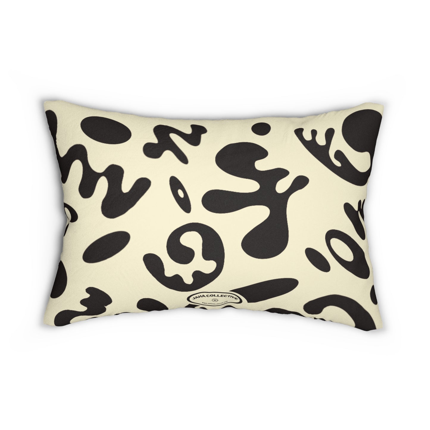 Pure Imagination Spun Polyester Lumbar Pillow - Blank Page